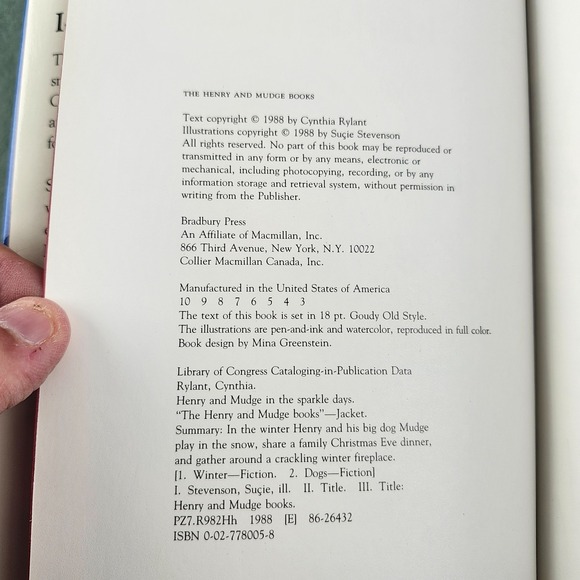 Cynthia Rylant Henry and Mudge Kindergarten 1st Grade Story Reader 7 Book Lot - Picture 9 of 9